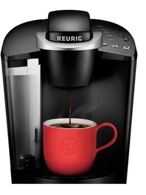 Keurig Single Serve Coffee Brewer - Black with Clear Water Tank